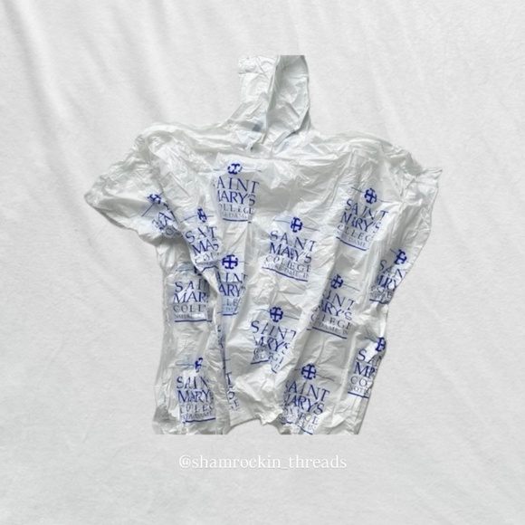 Saint Mary's College Rain Poncho - Picture 1 of 7